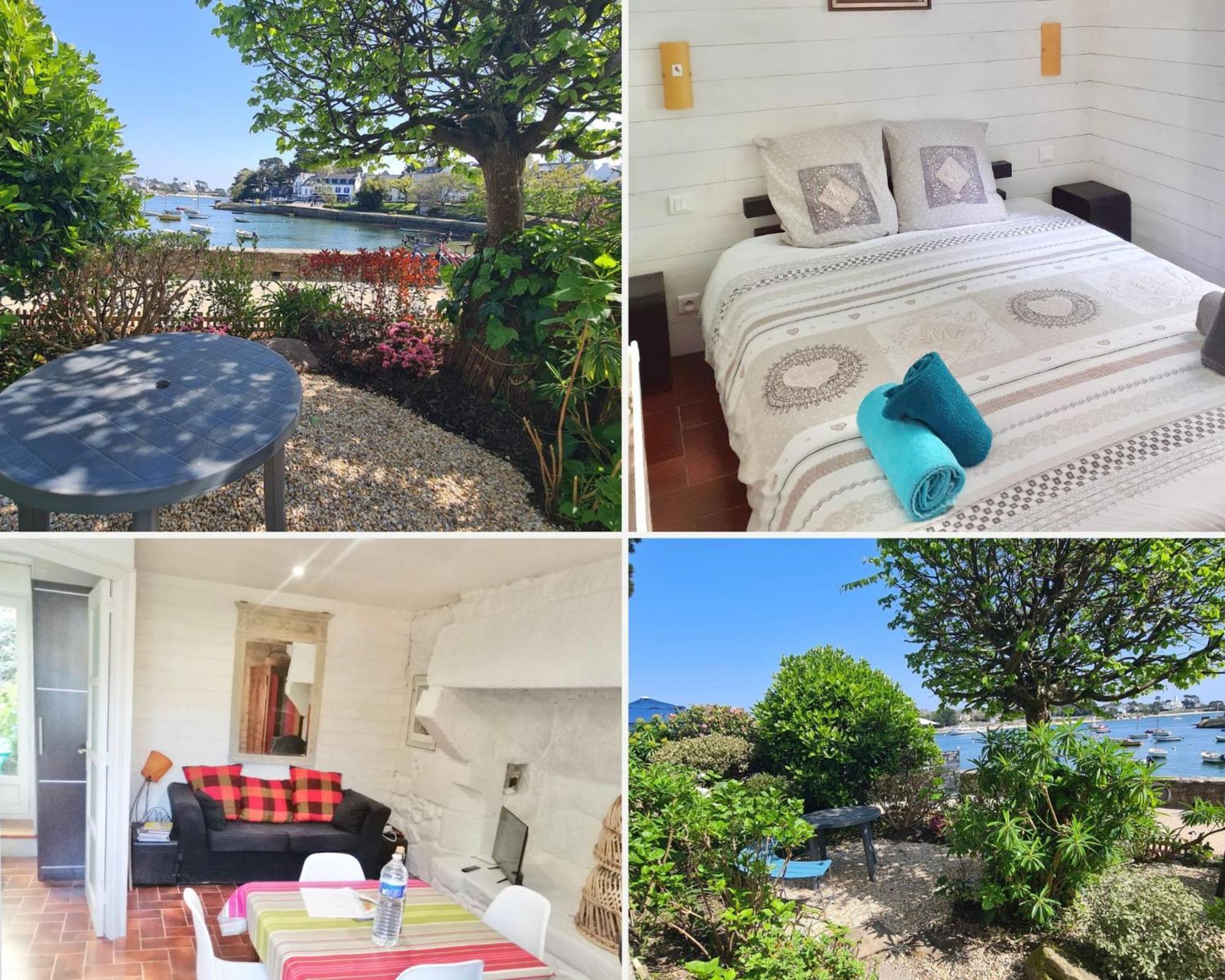 Le Ste Marine - Ptit Coin De Paradis Vue Sur Le Port - Wifi - Entree Autonome Combrit ภายนอก รูปภาพ